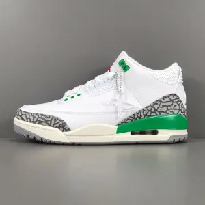 Air Jordan 3 Retro Lucky Green CK9246-136 Sports shoes